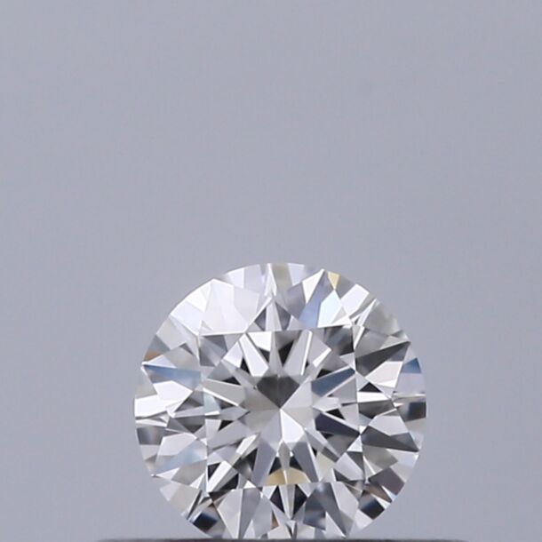 0.25 Karaat Natuurlijke Diamant met een Briljant vorm, Kleur D, Zuiverheid IF