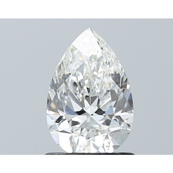 1.01 Carat Natural Diamond, Pear Cut, Color F, Clarity SI1 1.01 Carat Natural Diamond, Pear Cut, Color F, Clarity SI1