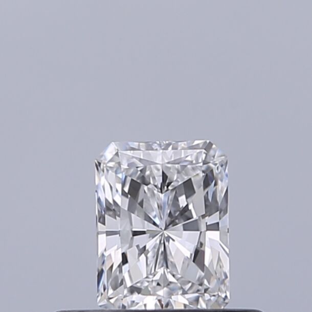 0.31 Carat Natural Diamond, Radiant Cut, Color D, Clarity VVS1 0.31 Carat Natural Diamond, Radiant Cut, Color D, Clarity VVS1