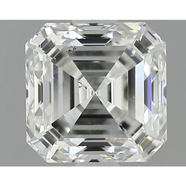 1.5 Karat Natürlicher Diamant Im Asscherschliff, Farbe I, Reinheit SI1