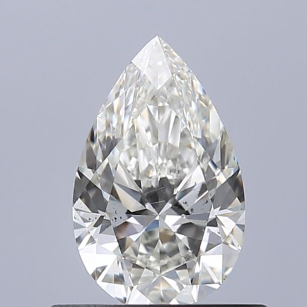 0.53 Karat Natürlicher Diamant Im Tropfenschliff, Farbe I, Reinheit SI1 0.53 Karat Natürlicher Diamant Im Tropfenschliff, Farbe I, Reinheit SI1