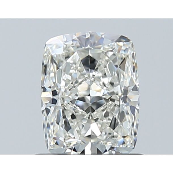 1 Carat Natural Diamond, Cushion Cut, Color H, Clarity VVS1