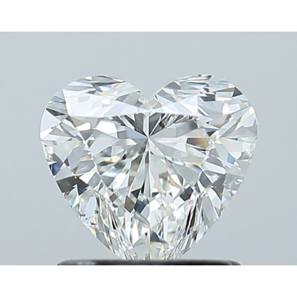 1.01 Karaat Natuurlijke Diamant met een Hart vorm, Kleur H, Zuiverheid SI1