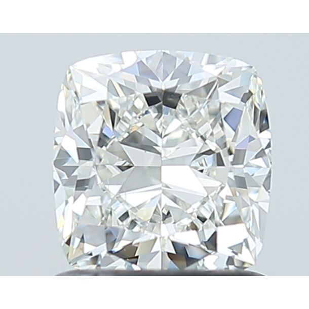 1.01 Carat Natural Diamond, Cushion Cut, Color I, Clarity VS2
