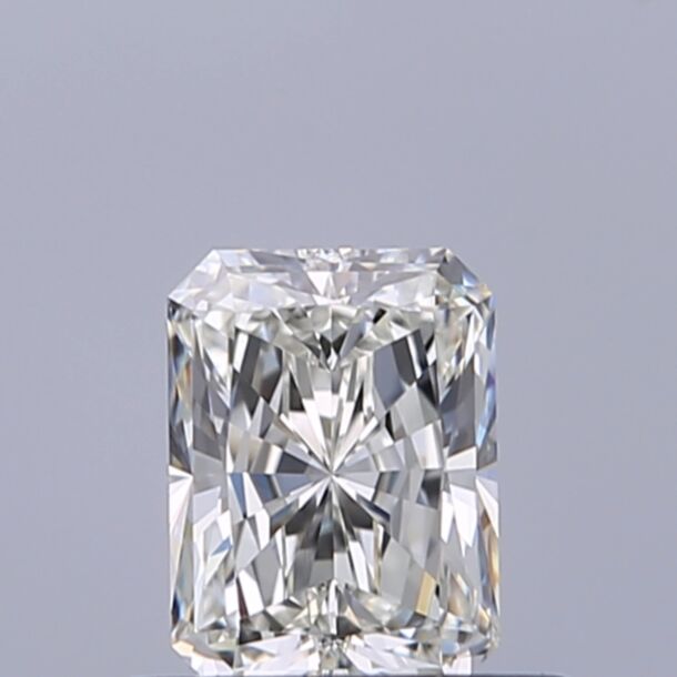 0.5 Carat Diamant Naturel de taille Radiant, Couleur I, Pureté VVS1