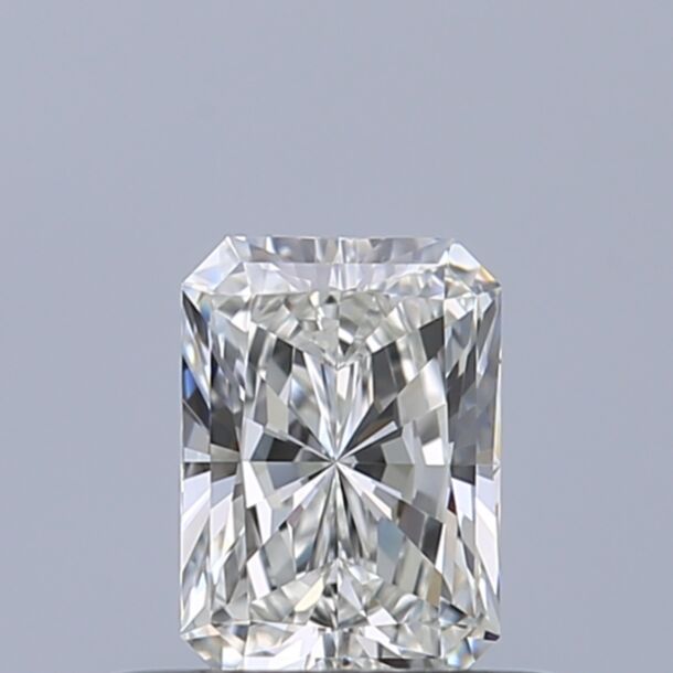 0.41 Carat Natural Diamond, Radiant Cut, Color G, Clarity IF 0.41 Carat Natural Diamond, Radiant Cut, Color G, Clarity IF