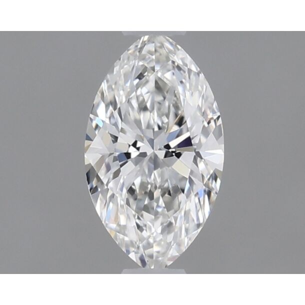 0.4 Carat Natural Diamond, Marquise Cut, Color G, Clarity VVS2