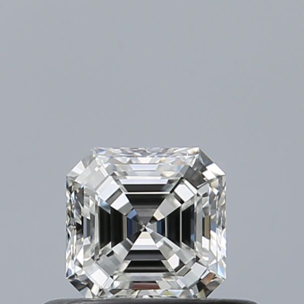 0.35 Carat Natural Diamond, Asscher Cut, Color F, Clarity IF 0.35 Carat Natural Diamond, Asscher Cut, Color F, Clarity IF