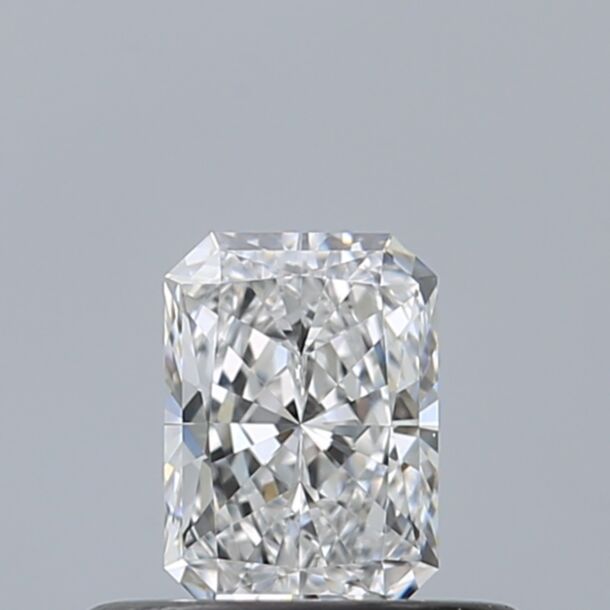 0.33 Karat Natürlicher Diamant Im Radiantschliff, Farbe D, Reinheit VVS2