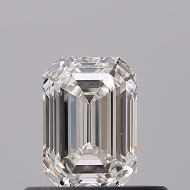 0.5 Carat Natural Diamond, Emerald Cut, Color G, Clarity VS2 0.5 Carat Natural Diamond, Emerald Cut, Color G, Clarity VS2