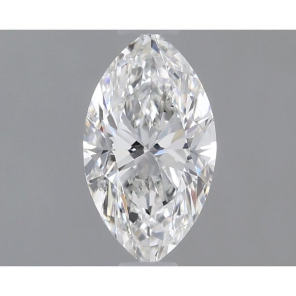 0.5 Carat Natural Diamond, Marquise Cut, Color G, Clarity SI1