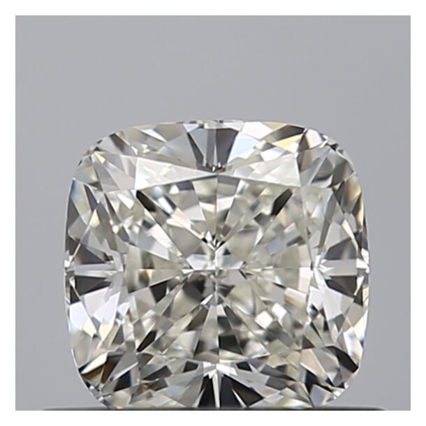 0.73 Carat Natural Diamond, Cushion Cut, Color H, Clarity VVS1