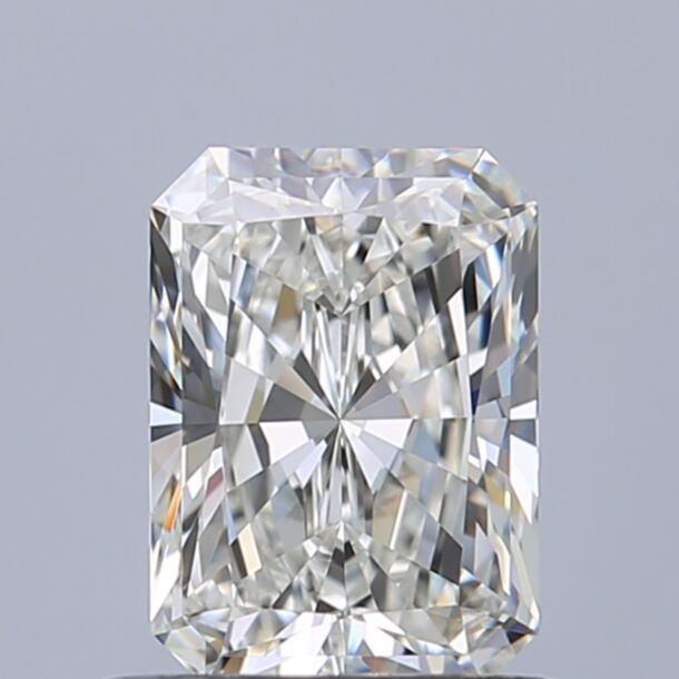 0.73 Karat Natürlicher Diamant Im Radiantschliff, Farbe I, Reinheit VVS1