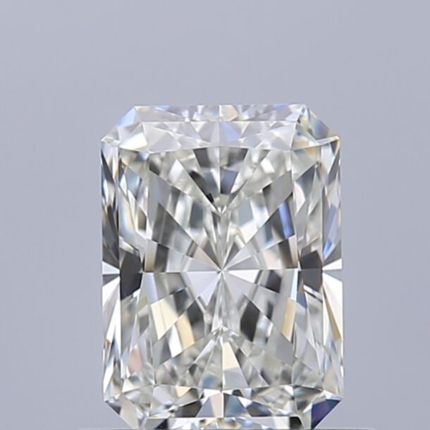 0.73 Carat Diamant Naturel de taille Radiant, Couleur I, Pureté VS1