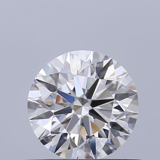 0.61 Carat Natural Diamond, Round Cut, Color G, Clarity VS1 0.61 Carat Natural Diamond, Round Cut, Color G, Clarity VS1
