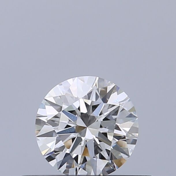 0.36 Carat Diamant Naturel de taille Brillant, Couleur E, Pureté VVS2