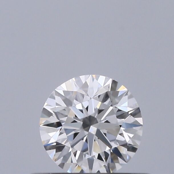 0.35 Carat Natural Diamond, Round Cut, Color D, Clarity VVS1