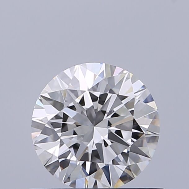 0.62 Carat Diamant Naturel de taille Brillant, Couleur E, Pureté IF
