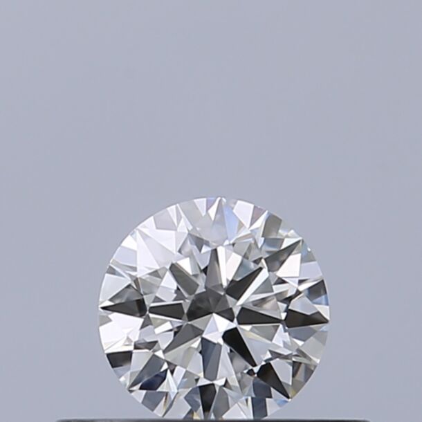 0.29 Carat Natural Diamond, Round Cut, Color E, Clarity VVS1