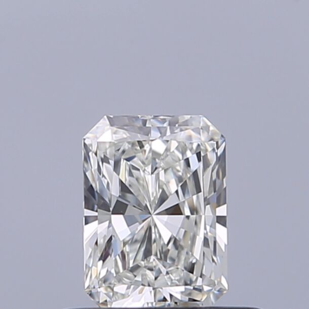 0.42 Karat Natürlicher Diamant Im Radiantschliff, Farbe H, Reinheit IF