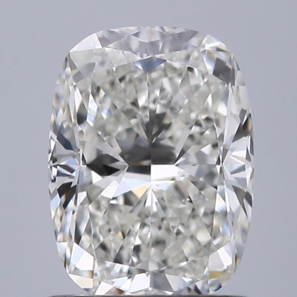 1 Karaat Natuurlijke Diamant met een Cushion vorm, Kleur H, Zuiverheid IF