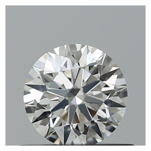 0.42 Carat Diamant Naturel de taille Brillant, Couleur F, Pureté IF