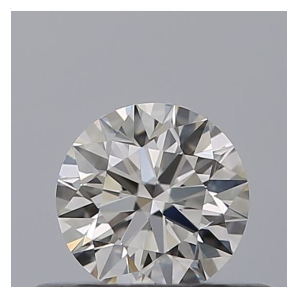 0.35 Carat Diamant Naturel de taille Brillant, Couleur F, Pureté VVS1