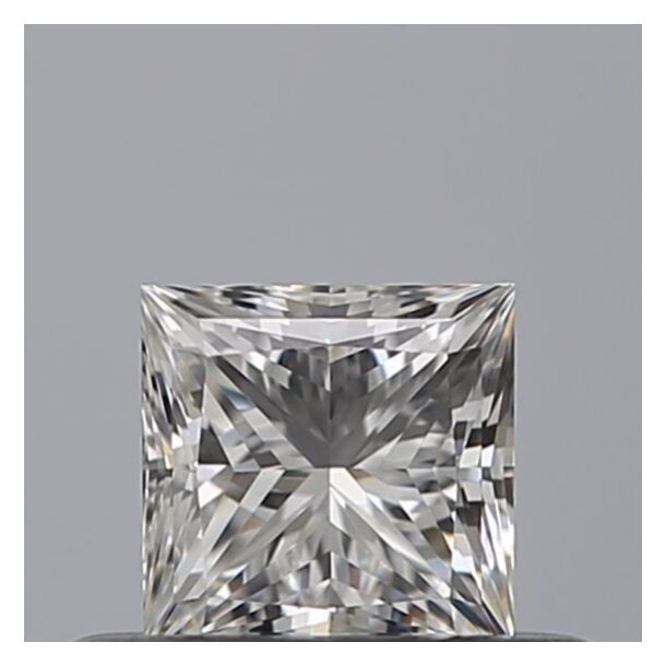 0.38 Karat Natürlicher Diamant Im Prinzessschliff, Farbe F, Reinheit VVS1