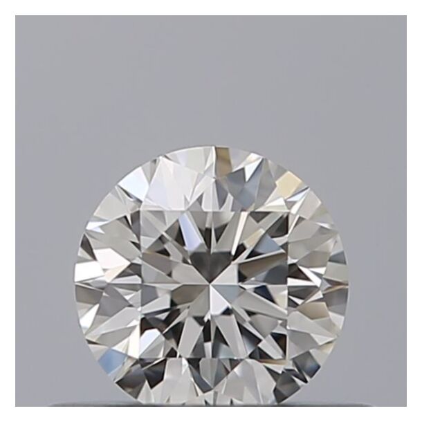 0.35 Carat Diamant Naturel de taille Brillant, Couleur F, Pureté IF