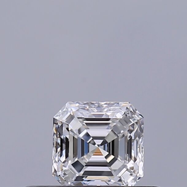 0.33 Carat Natural Diamond, Asscher Cut, Color D, Clarity VVS1 0.33 Carat Natural Diamond, Asscher Cut, Color D, Clarity VVS1
