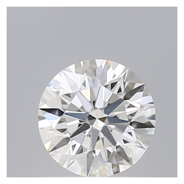 0.36 Carat Diamant Naturel de taille Brillant, Couleur F, Pureté VVS2