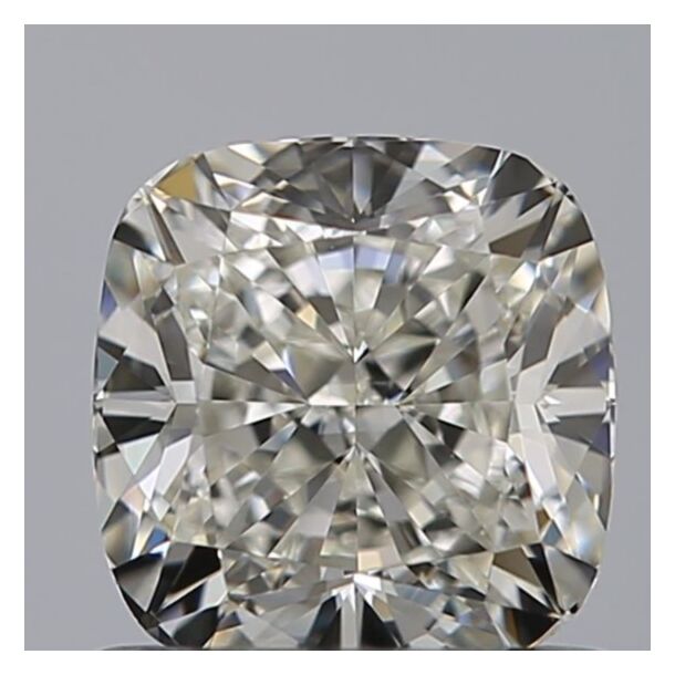 0.9 Karat Natürlicher Diamant Im Kissenschliff, Farbe H, Reinheit VVS1