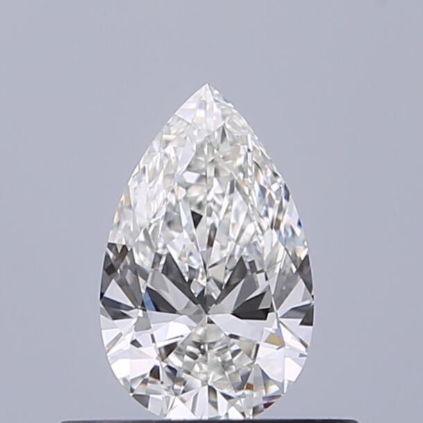 0.38 Karaat Natuurlijke Diamant met een Peer vorm, Kleur G, Zuiverheid IF