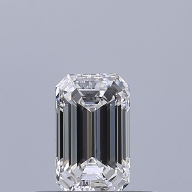 0.3 Karaat Natuurlijke Diamant met een Smaragd vorm, Kleur D, Zuiverheid VVS1