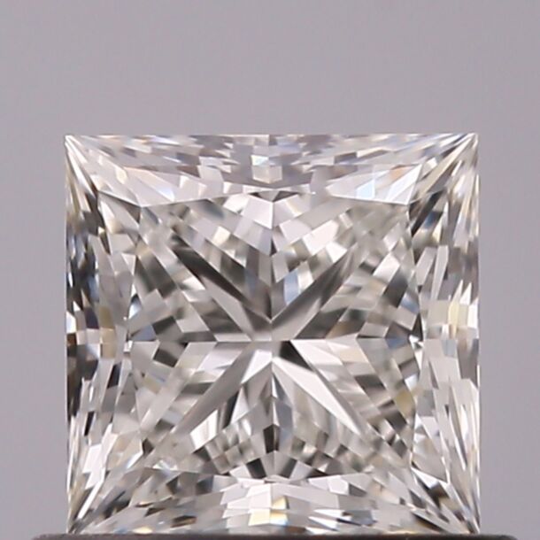0.72 Karaat Natuurlijke Diamant met een Prinses vorm, Kleur G, Zuiverheid IF
