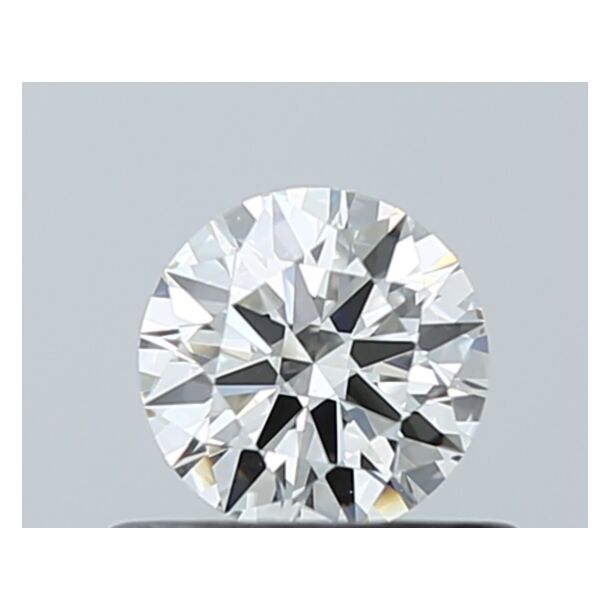 0.46 Carat Natural Diamond, Round Cut, Color I, Clarity VS2