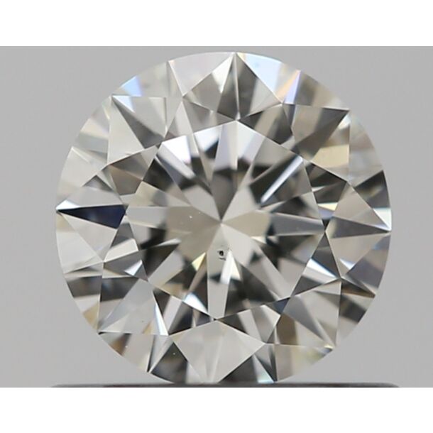 0.52 Karaat Natuurlijke Diamant met een Briljant vorm, Kleur I, Zuiverheid SI1