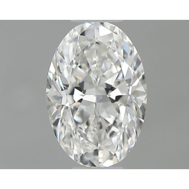 0.4 Karat Natürlicher Diamant Im Ovalschliff, Farbe F, Reinheit IF