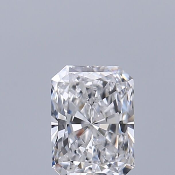 0.3 Carat Natural Diamond, Radiant Cut, Color D, Clarity VVS1