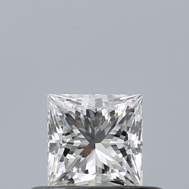 0.37 Carat Diamant Naturel de taille Princesse, Couleur E, Pureté VVS1