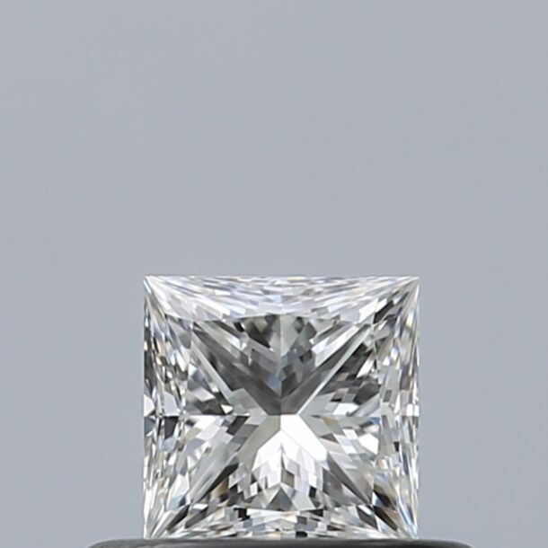 0.35 Carat Diamant Naturel de taille Princesse, Couleur E, Pureté IF