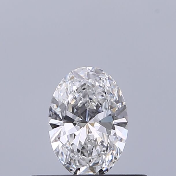 0.3 Karaat Natuurlijke Diamant met een Ovaal vorm, Kleur D, Zuiverheid VVS1