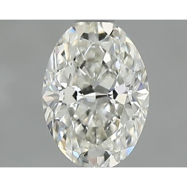 0.51 Karaat Natuurlijke Diamant met een Ovaal vorm, Kleur I, Zuiverheid VVS2