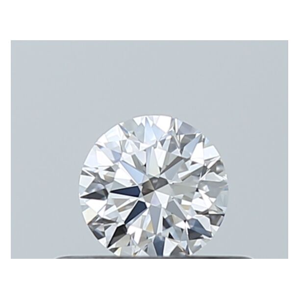 0.32 Carat Natural Diamond, Round Cut, Color E, Clarity IF