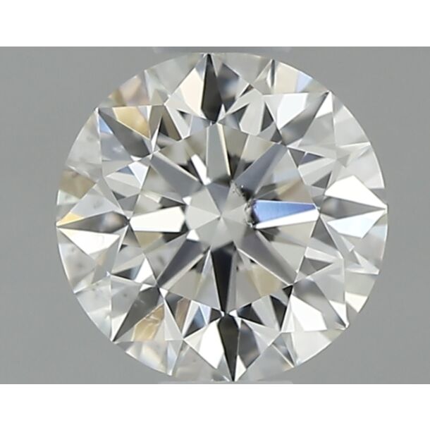0.5 Karaat Natuurlijke Diamant met een Briljant vorm, Kleur I, Zuiverheid SI1
