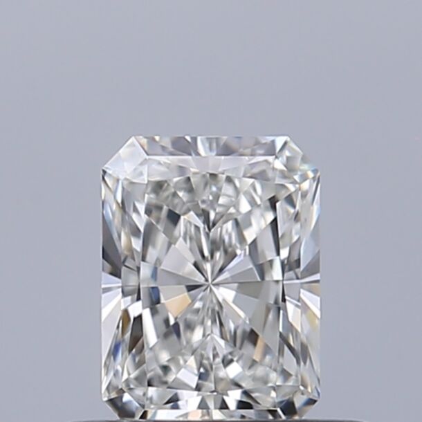 0.41 Carat Natural Diamond, Radiant Cut, Color E, Clarity VVS1