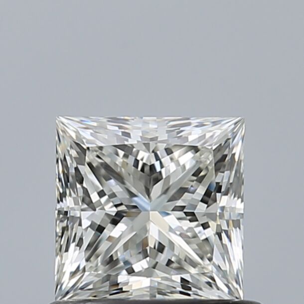 0.7 Karaat Natuurlijke Diamant met een Prinses vorm, Kleur G, Zuiverheid IF