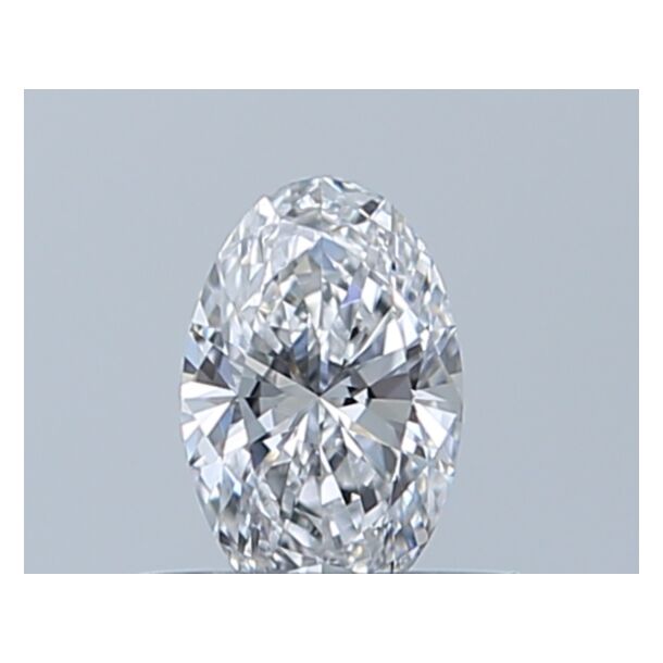 0.3 Karaat Natuurlijke Diamant met een Ovaal vorm, Kleur D, Zuiverheid VVS1