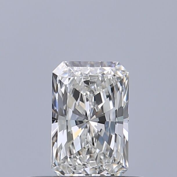 0.35 Carat Diamant Naturel de taille Radiant, Couleur F, Pureté IF