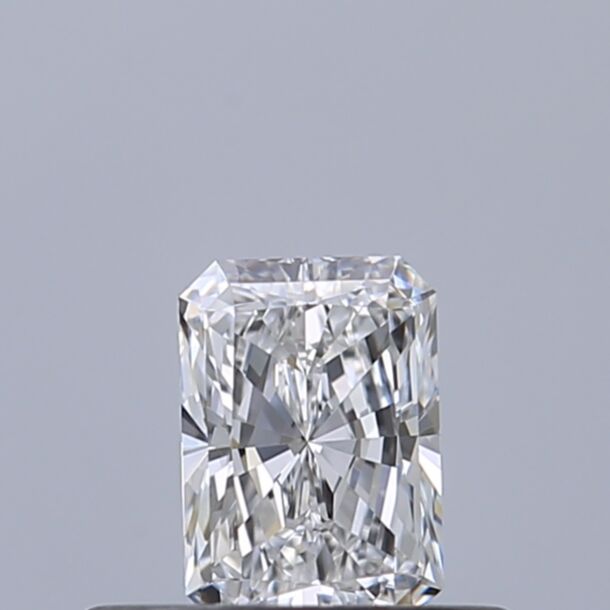 0.31 Carat Natural Diamond, Radiant Cut, Color D, Clarity VVS1
